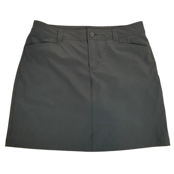 Eddie Bauer Adventurer 2.0 Skort Dark Gray Size 8 - Picture 1 of 8